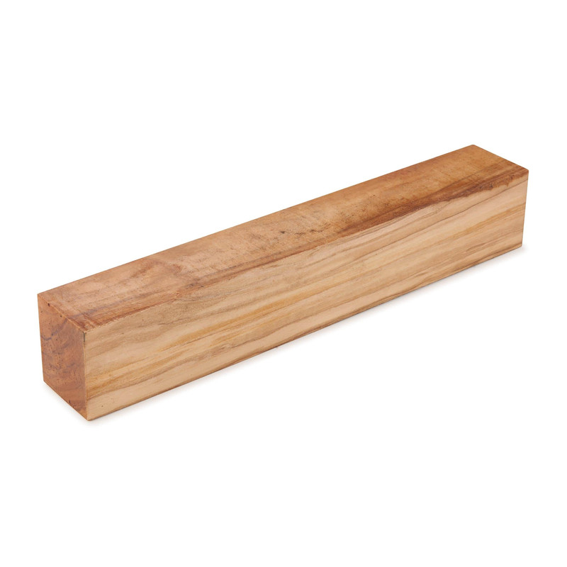 Olivewood Wood Turning Stock - Thickness:2" - Width:2" - Length:12"